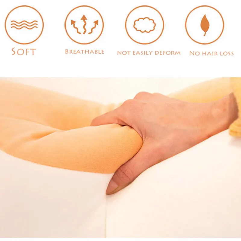 Мягкая игрушка животное кошка Милая креативная длинная мягкая для офиса