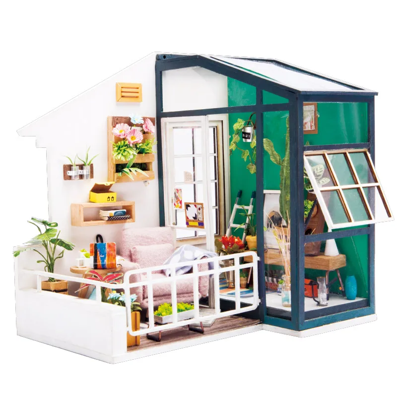 

Ruodang ruolai art house DIY house handmade mini house toy model creative 3D jigsaw puzzle