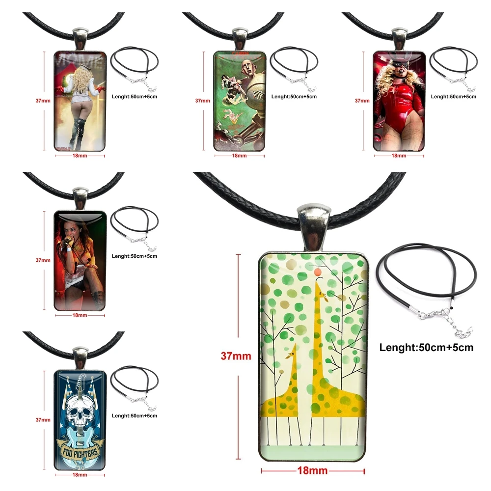 Альбом для украшений Booba Lunatic для женщин, ювелирные изделия, стеклянная подвеска, ожерелье ручной работы, полуподвеска