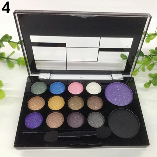 14 цветов палитра теней для век косметические тени женский подарок Красота и