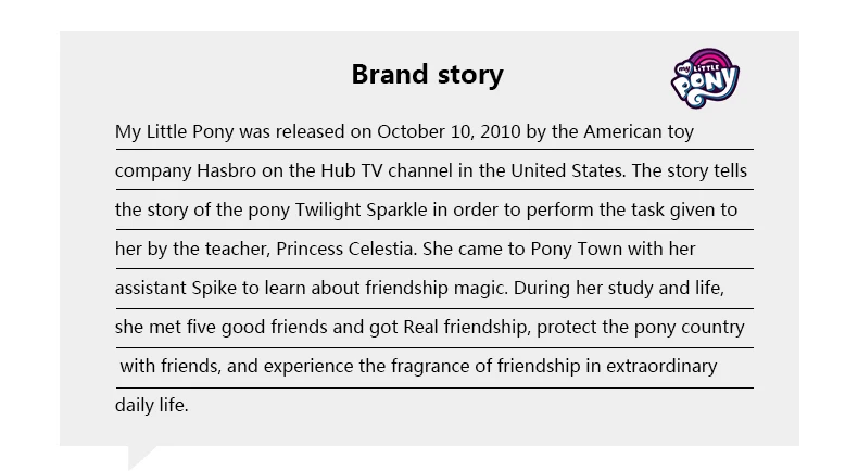 Hasbro My Little Pony игрушка милашка Марк Crew сахар Сладкая Радуга коллекция пакет Mlp сахар Сладкая Радуга коллекция