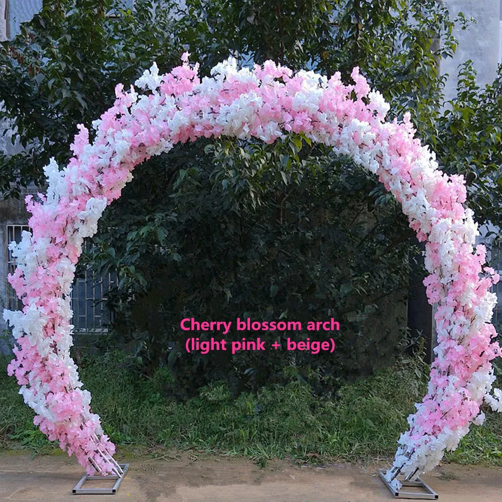 Новый стиль Свадебная сценическая фоновая декорация круглая железная