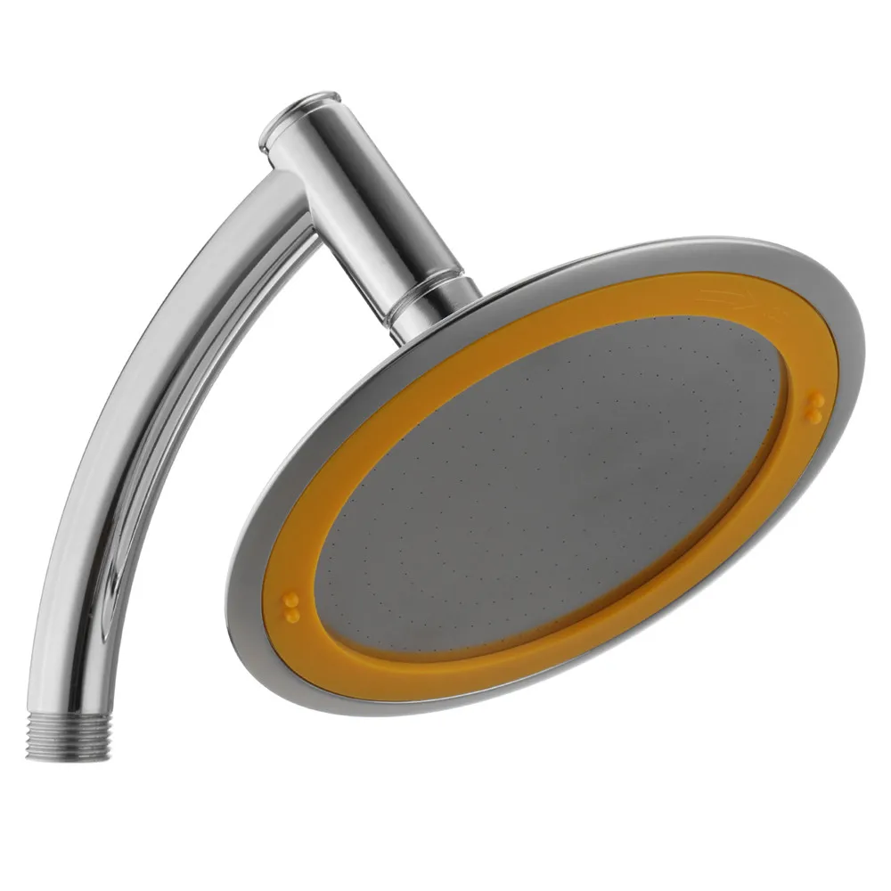 

Adjustable High Pressure Round Rainfal Sprayerl Top Bathroom Shower Head Bathing Room Bathroom Products Tools Accessories