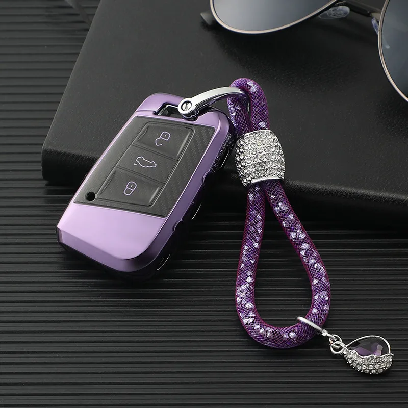 Новый покрытие TPU Интеллектуальный Автомобильный ключ дистанционного