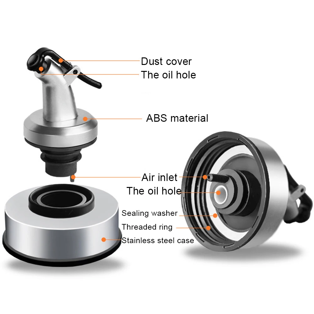 Откидной Топ диспенсер для ликера сопло масло вино бутылка уксуса Pourer С крышкой