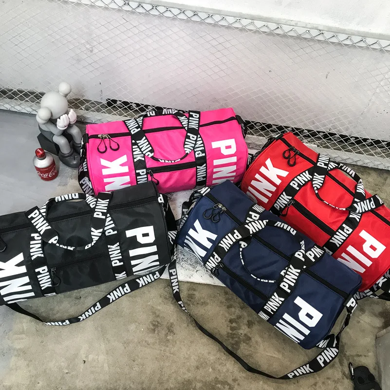 Sports gym bag women's hand-held Korean short-distance travel bag light travel bag fashion men's business travel sports gym bag