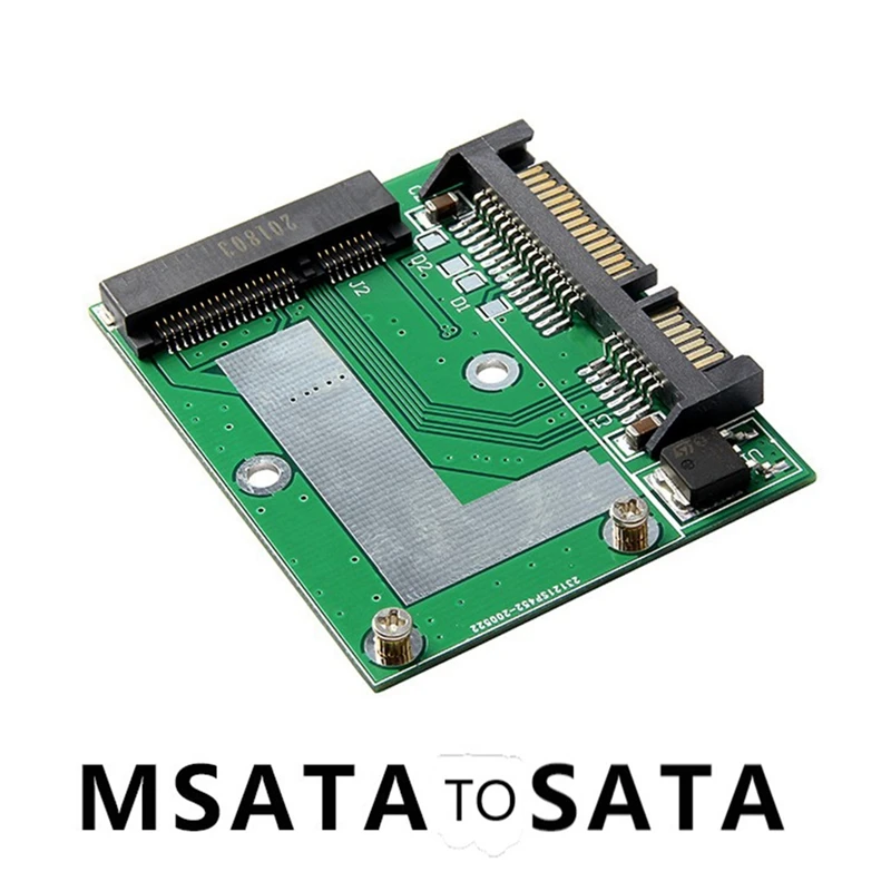 Адаптер MSATA SSD на 3 5-дюймовый SATA 6.0Gps плата модуля преобразователя мини Pcie Ssd