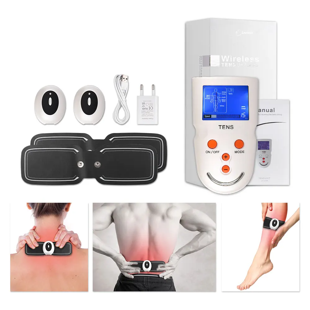 

EMS TENS Unit Digital Therapy Machine Electric Pulse Body Massager Muscle Stimulator Back Massage Device Health Care Pain Relief