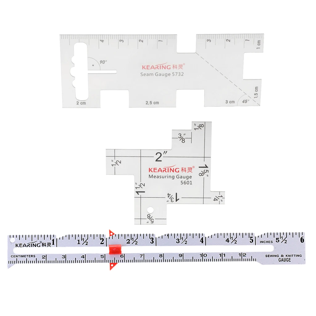 3 шт./компл. измерительная линейка для шитья и вязания приспособление вышивки