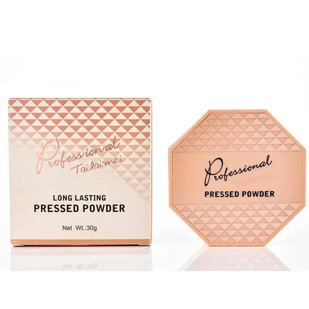 

Nature Full Coverage Face Powder Long Lasting Waterproof Powder Face Up New Make Tools Compact Pressed Foundation Layer Dou X2H7