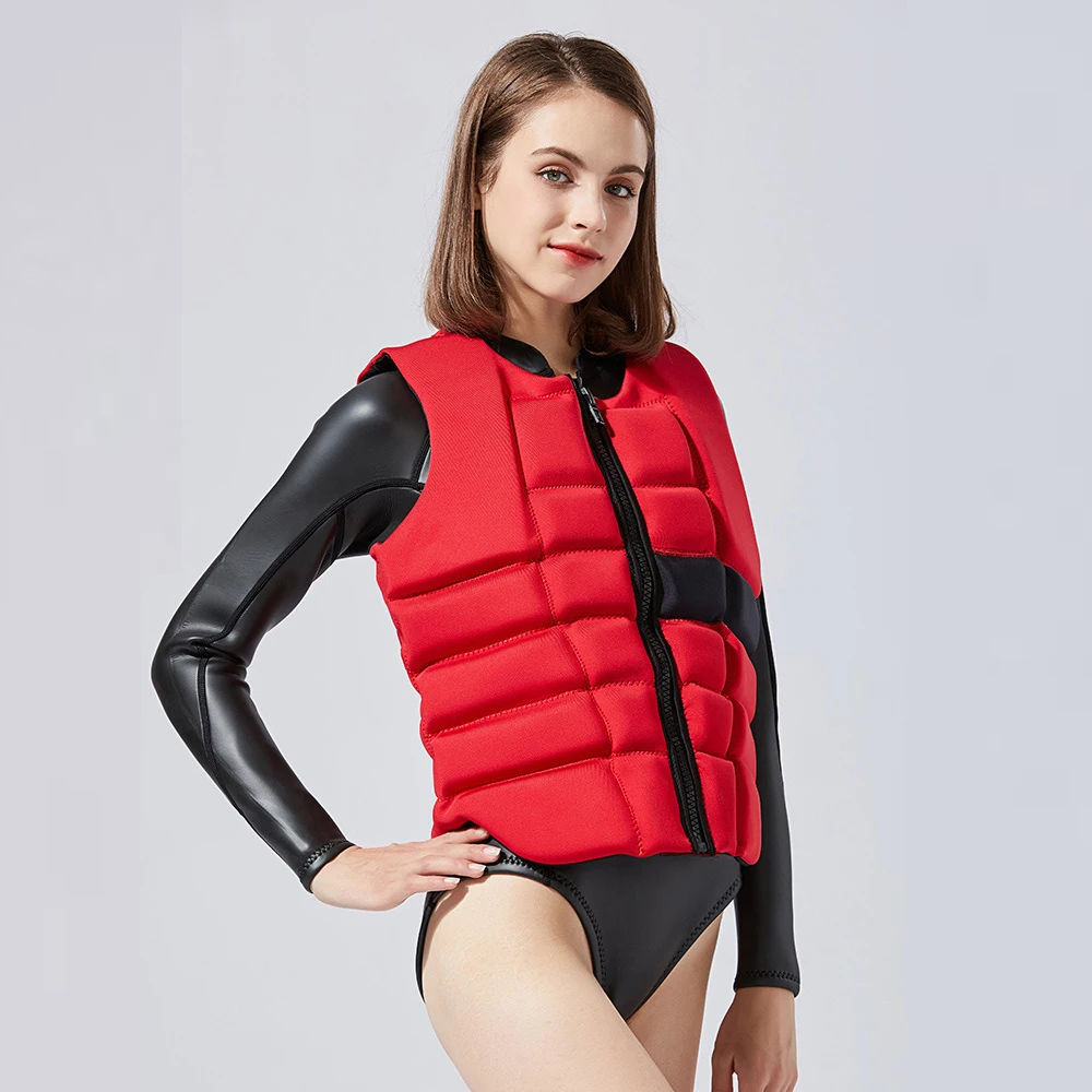 

2021 Fashion Snorkeling Life Jacket Fishing Vest Water Sports Swimming Rescue Boat Motor Boat Drifting Surfing Crash Vest