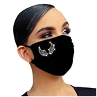 Женская многоразовая маска для лица, дышащая ткань, маска для лица, модная ветрозащитная испанская маска для Маски # YL5