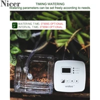 single double pump automatic watering device timer garden self watering kit for flowers intelligent drip irrigation system set