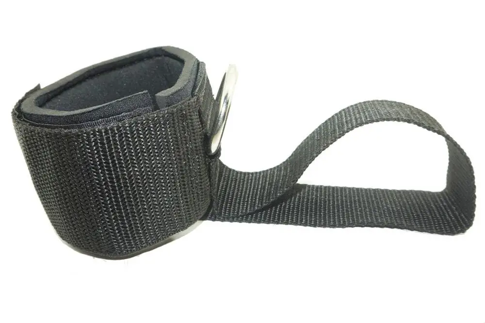 Тяжёлый подъем лодыжки d-кольцо ремень шкив кабель крепления для спортзала нога