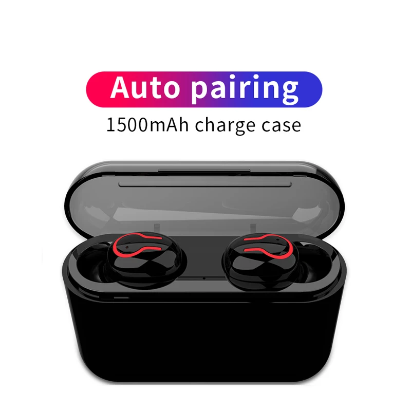 Bluetooth 5 0 наушники портативные Q32 TWS беспроводные вкладыши 3D стерео звук с