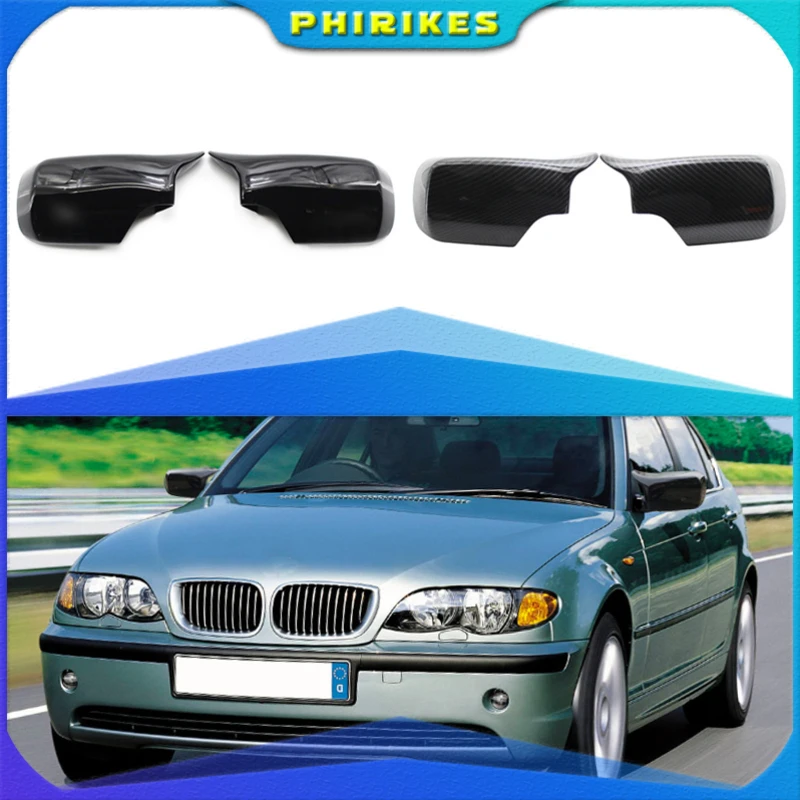 

1 пара крышек для бокового зеркала заднего вида для BMW E46 316i 318i 318d 320d 320i 323i 325i 328i 330d 330i 330xi 1998-2005