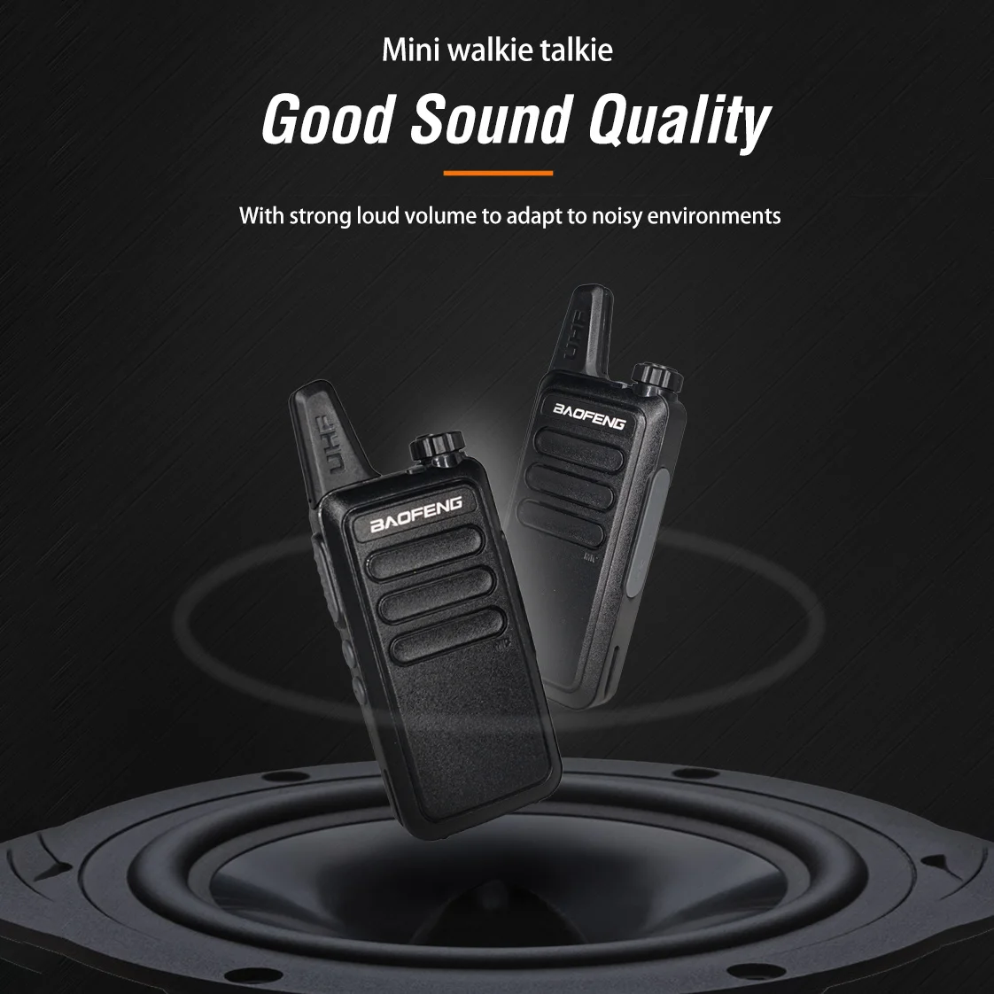 Mini interphone BF R5, bf-r5, portable FM transmitter, USB charging, CB, UHF, bf-888s, bf88s, two-way radio, 2 sets /