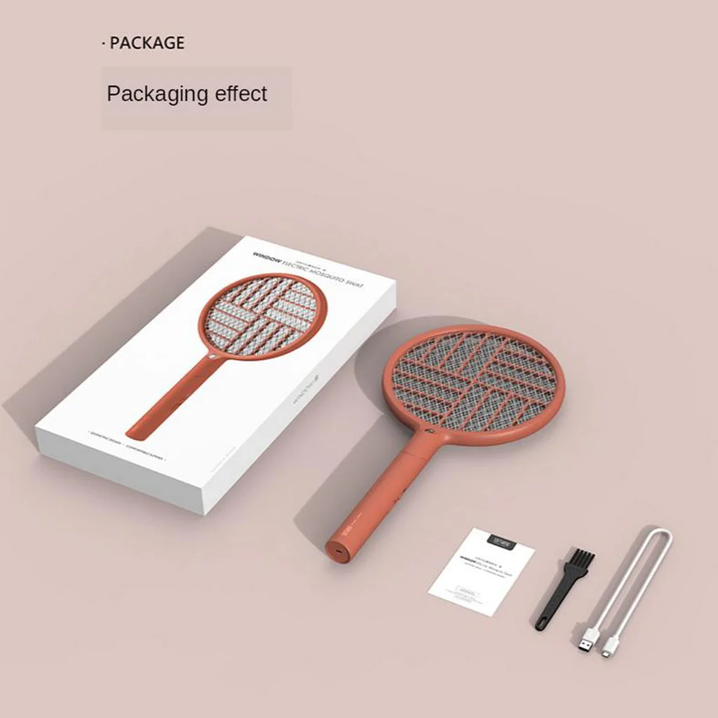 

Foldable Electric Mosquito Swatter Handheld Wasp Bug Zapper Insect Killer