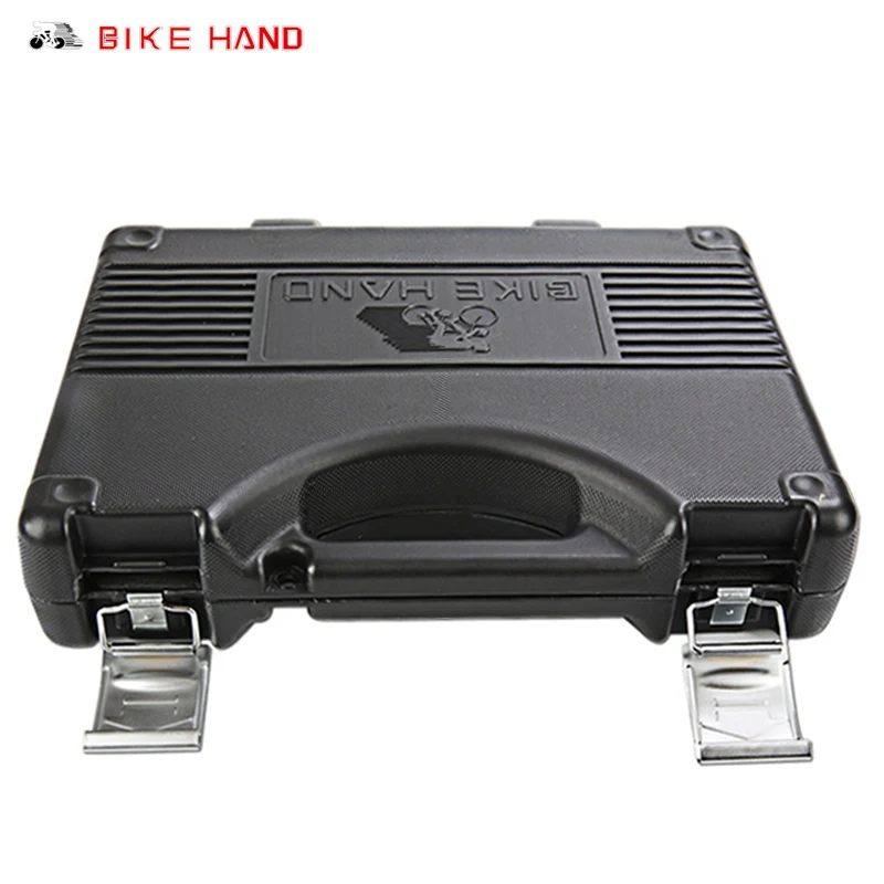 

Bicycle Service Tool Kit 18 In 1 Box for Crank Bracket Hub Freewheel Pedal Spoke Chain Repair Multi MTB Tire Chain Repair Tools