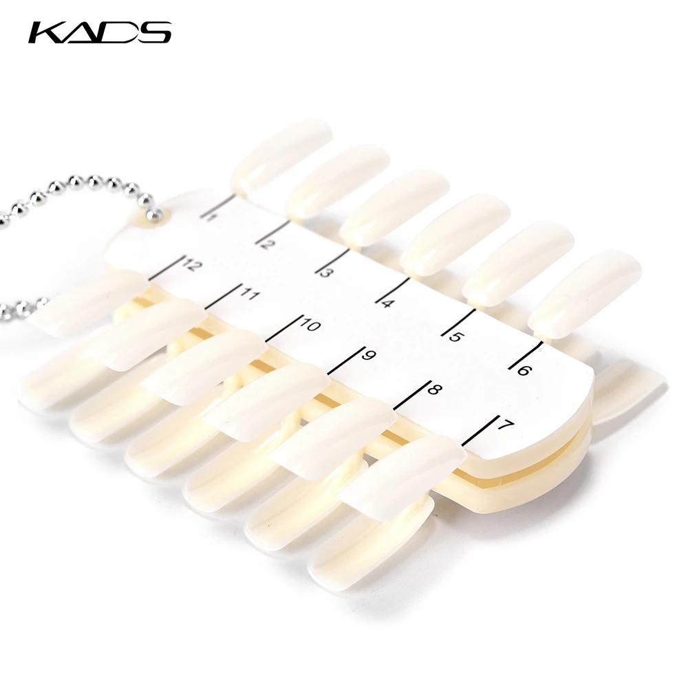 KADS 10pcs/ LOT DIY Portable Polish 24 Nail Art Design Practice Tips Display Palette Tool nail display for art | Красота и здоровье