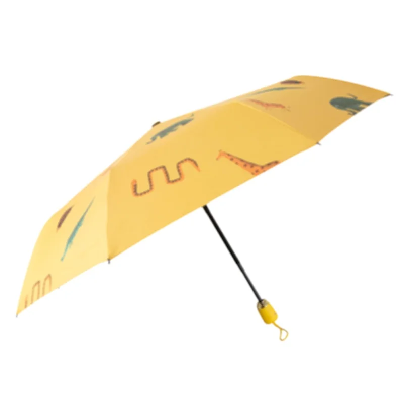

Fashion Tribe Women Umbrella Children Automatic Umbrella Sunscreen Anti UV Umbrellas Cartoon Animals Rain Style Umbrellas