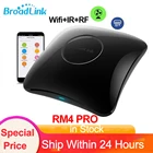 Broadlink RM4 PRO, RF IR Wifi умный дом, универсальный пульт дистанционного управления, обучающий переключатель, 433 МГц, работает с Alexa Google Home