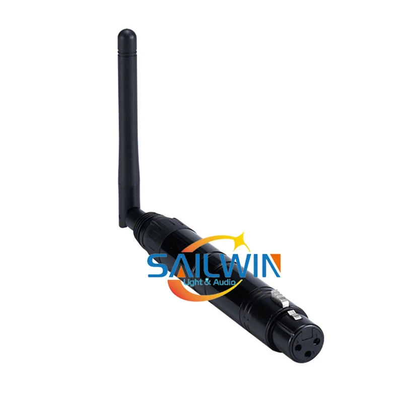 1X Лот WI FI DMX Receiver 2.4G XLR Сделано в Китае DMX512 Беспроводной приемник передатчик