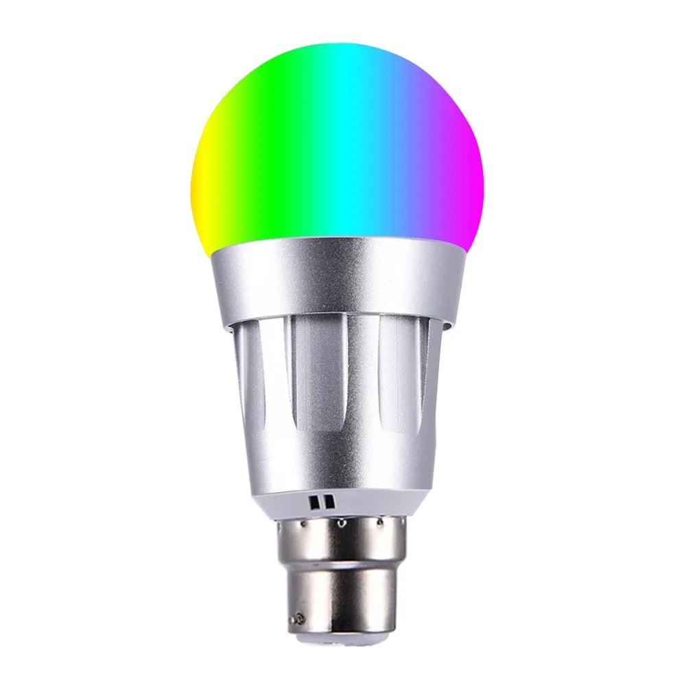 Умный wifi RGB + W светодиодный светильник E14 с регулируемой яркостью и дистанционным