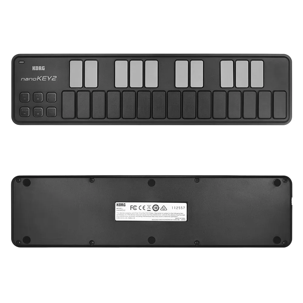 KORG MIDI Контроллер Тонкий-линия Портативный USB клавиатура контроллер 25 клавиш с