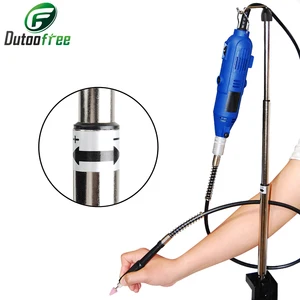 Подставка для держателя Dremel, 1 шт., вешалка с зажимом для вращающегося инструмента, аксессуары для Dremel, многофункциональный кронштейн