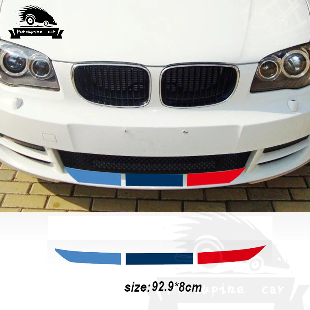 Наклейка на передний бампер для BMW 1 3 4 5 7 серии GT X1 X3 X4 X5 X6 F15 F16 F18 F10 F25 F30 E46 E60 E87 E90 |