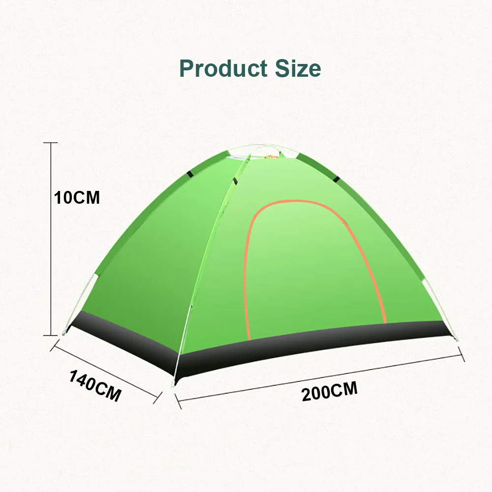 

Portable Camping Tents 2 - 3 Person Awnings for Events Camouflage Tent for Camping Beach Fishing Outdoor Sports Accessories