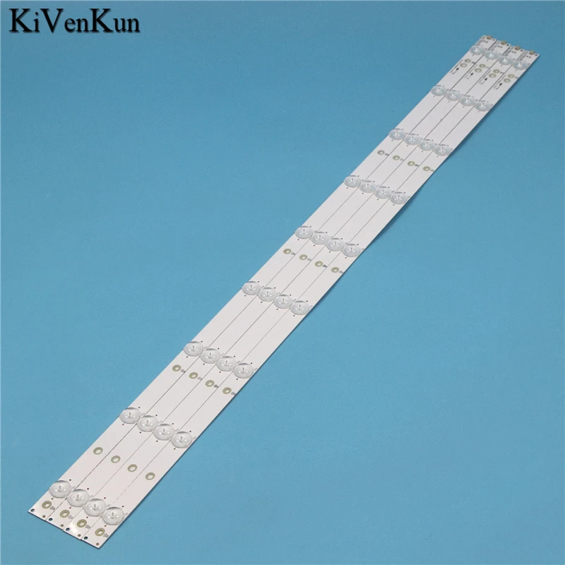 LED Backlight Strips For AOC LE40D1452 LE40D1442/20 LD40E01M T4002M Bars GJ-2K15-D2P5-395 Bands Rulers GJ-DLEDII P5-400-D409-V7