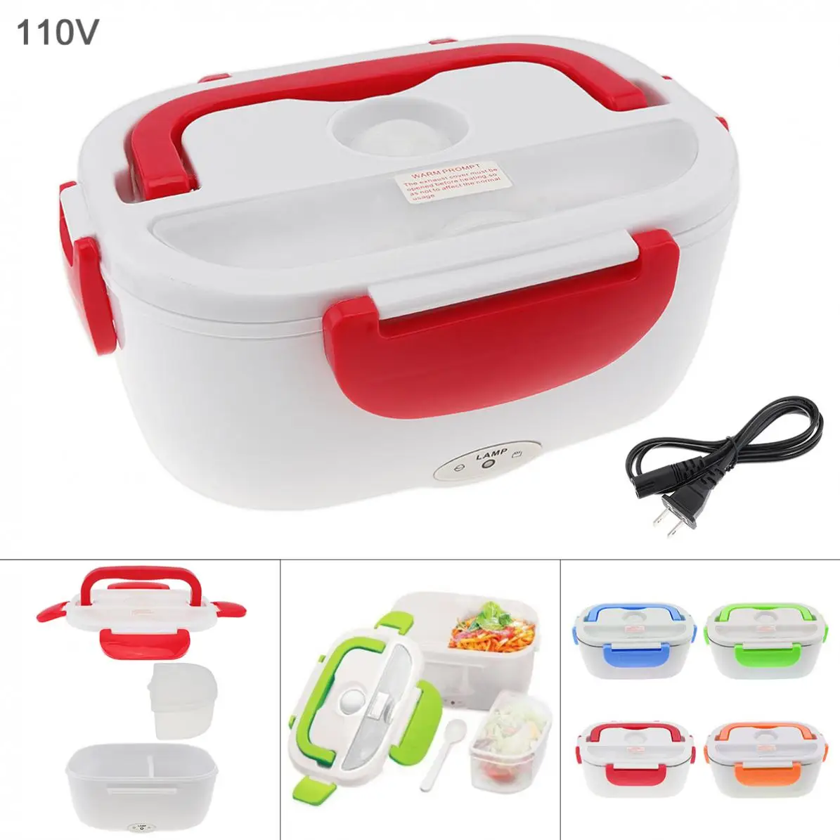 110 В л цельный тип портативный подогреватель еды согревающий Электрический