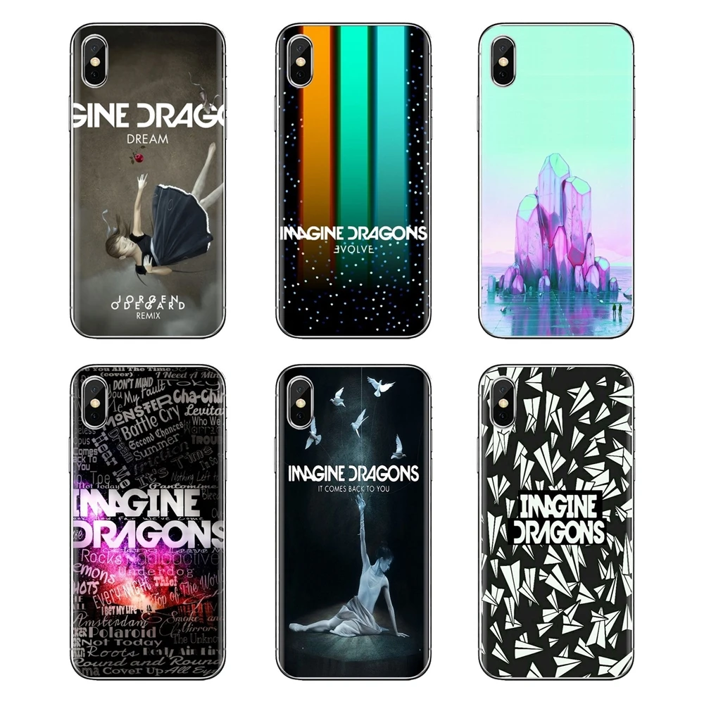 Прозрачный чехол из термополиуретана с оболочки крышки нарисованные Драконы для