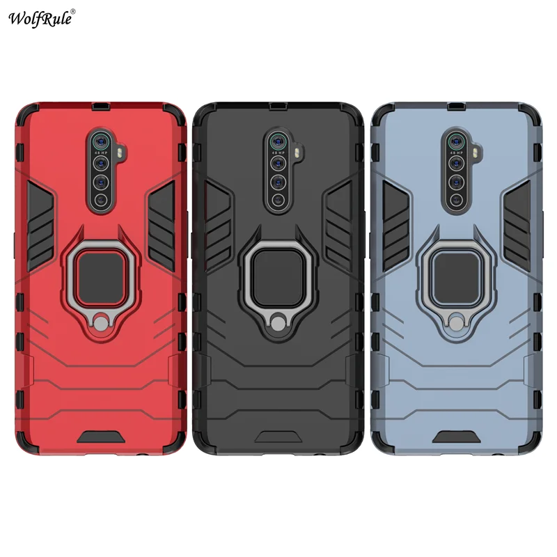 case for oppo reno ace tpu hard pc case ring holder stand magnetic armor case for oppo reno ace funda for oppo reno ace 6 5 free global shipping