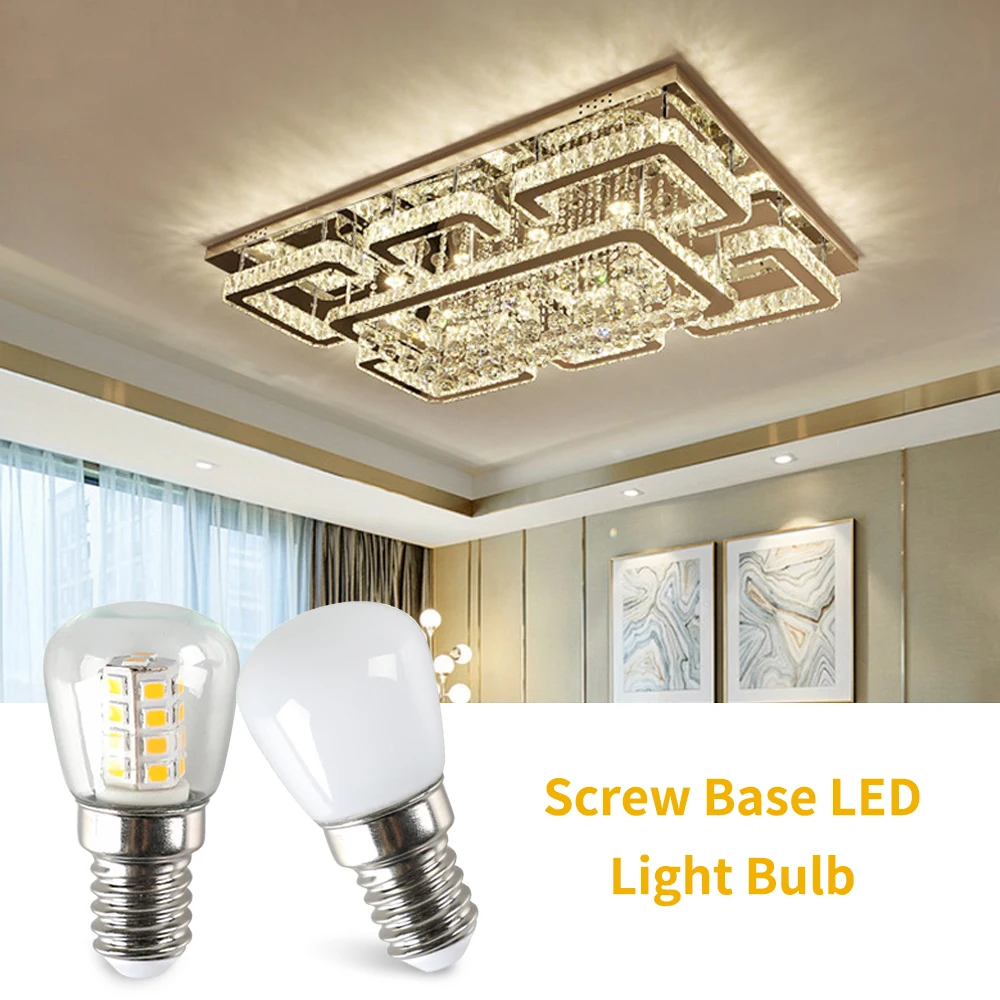 

Новинка 3 Вт E14 СИД светильник лампы AC220V холодильник винт база холодильник Кухня зал светодиоды лампы Non-мерцания кукурузы светильник лампы