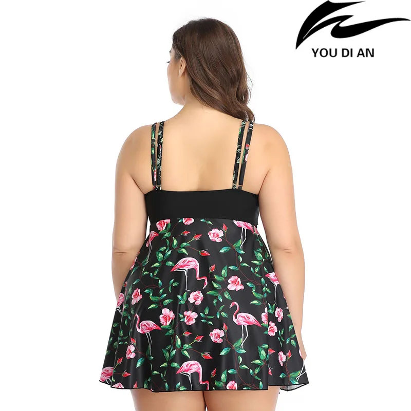 Женские купальники размера плюс купальник 2020 Push up комплект из двух предметов