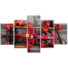 Модульные картины HD с принтом, 5 панелей, роскошный автомобильный постер, Картина на холсте, настенное искусство, рама, украшение для дома, комнаты