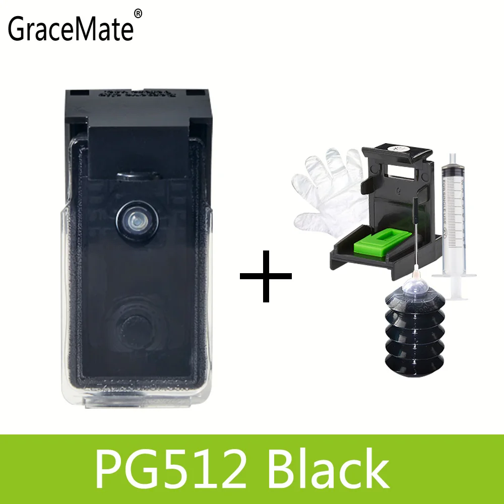 PG512 CL513 Catridge совместимый для Canon pg 512 cl 513 Заправляемый чернильный картридж Pixma mp230