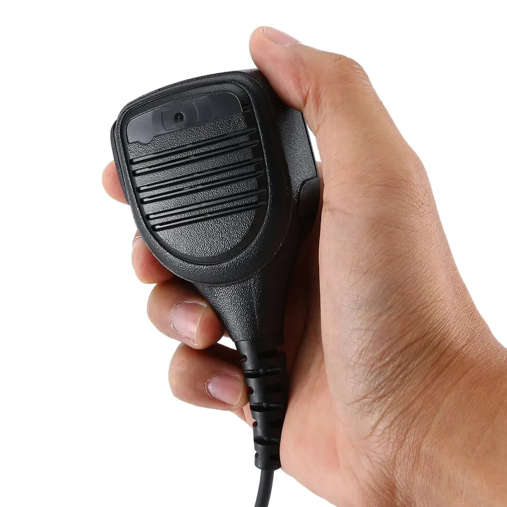2 Pin Ptt непромокаемый плечевой динамик микрофон для Baofeng Way Radio Walkie Talkie | Мобильные