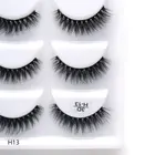 5 пар, ресницы для макияжа, мягкие искусственные ресницы, драматические 3d ресницы из норки, ресницы для наращивания, ресницы для макияжа, искусственные ресницы H13