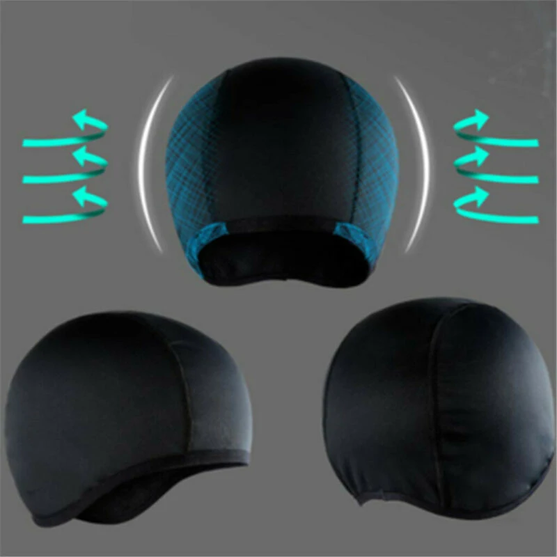 

Cycling Headgear Breathable 22*15cm Ooutdoor Moisture Cooling Cap Inner