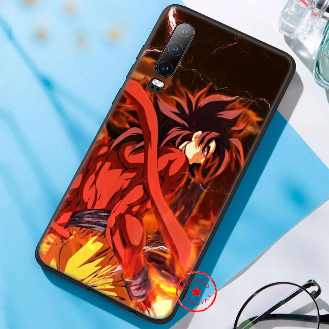IYICAO Dragon Ball Cool Soft Case for Huawei P30 P20 Pro P10 P8 P9 Lite Mini 2017 P Smart Z Plus 2019 Cover |