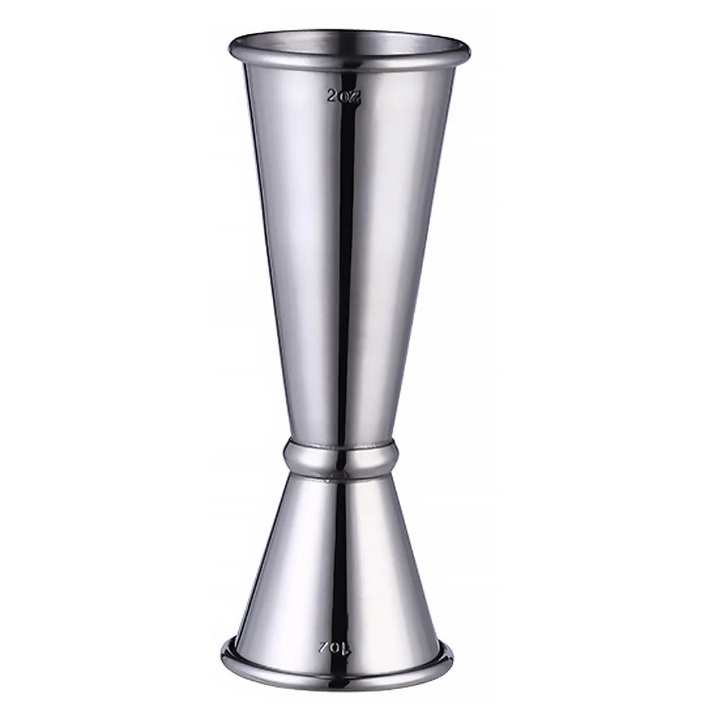 Stainless Steel Double Cocktail Shaker Measure Cup Jigger Liquid Measuring Tool Bar Party Supplies Copper plated images - 6