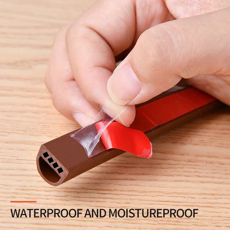 Уплотнительная лента из силиконовой резины типа D/I для двери/окна