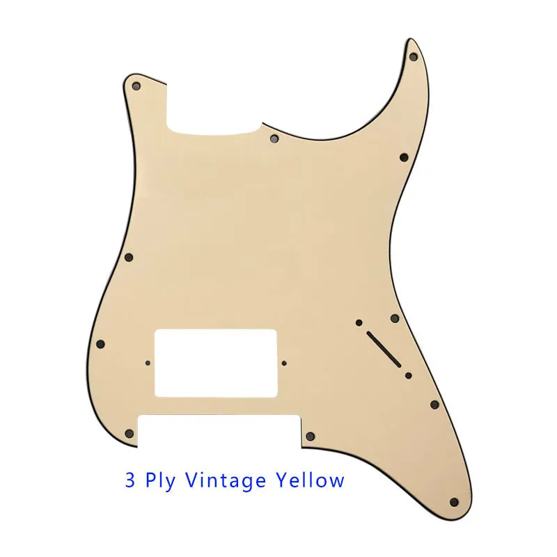 Накладка Pleroo на гитару для США 11 отверстий винтов с Floyd Rose Tremolo Bridge PAF Humbucker H Pickguard