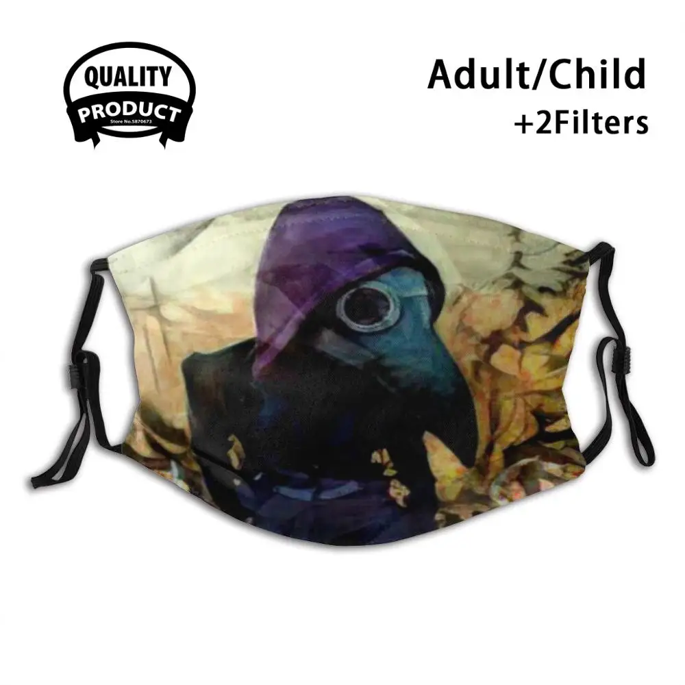 

The Plága Læknir Anti Dust Face Mask Washable Filter Reusable Washable