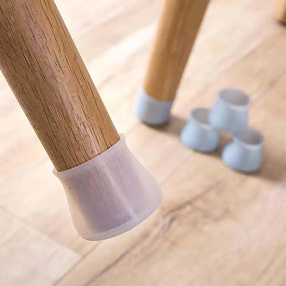 4 шт. универсальный силиконовый защитный чехол для стола с защитой от