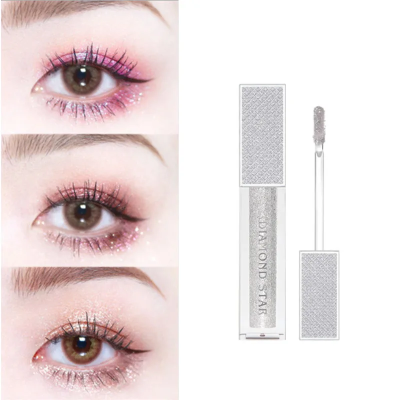 Горячая Распродажа блестящие тени для век палитра макияжа матовые жидкая